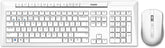 RAPOO 8210M COMBO (KB+MSE) MULTIMODE WIRELESS ENG AR WHITE